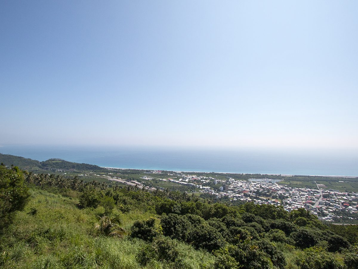 從太麻里日昇台眺望太平洋海岸
